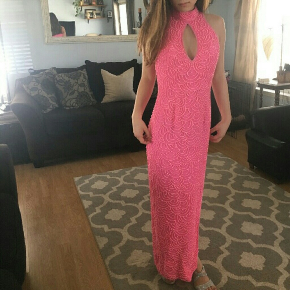 Prom Dress/Formal Dress/Pink Dress